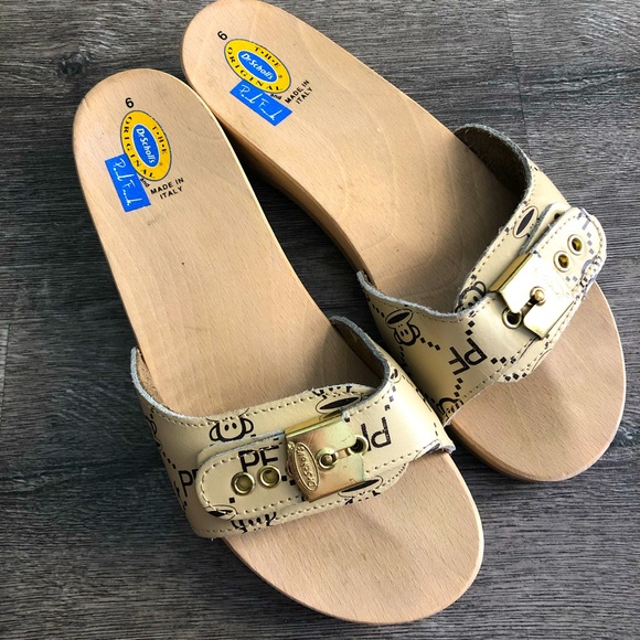 ✨RARE✨Dr. Scholl’s Vintage Classic Slides for Paul Frank NIB - Picture 3 of 10